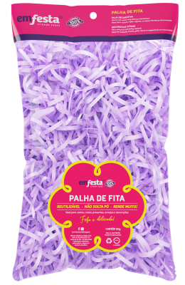 Palha de Fita Candy Lilac